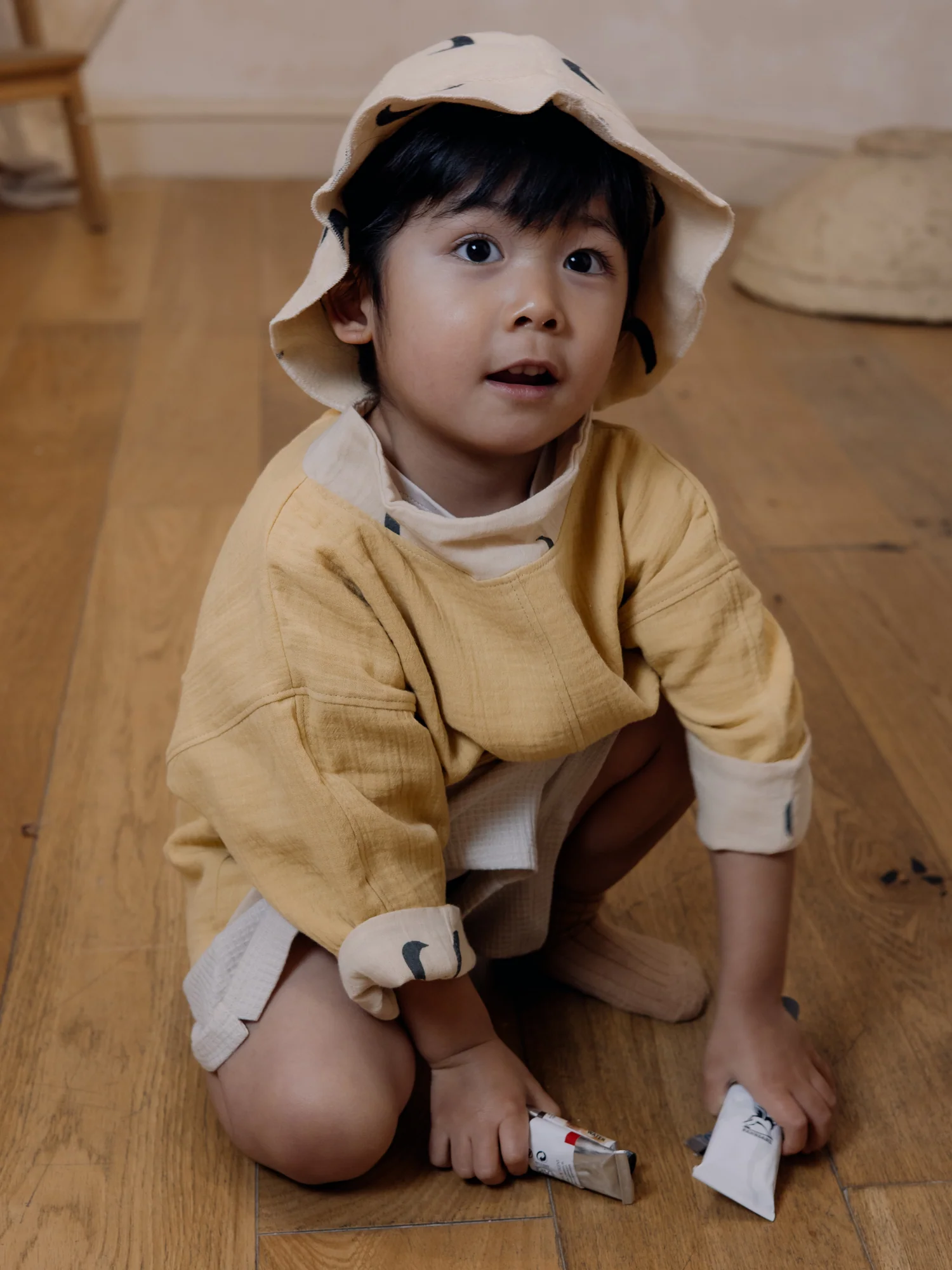 Ceramic White Waffle Rope Shorts - Image 4