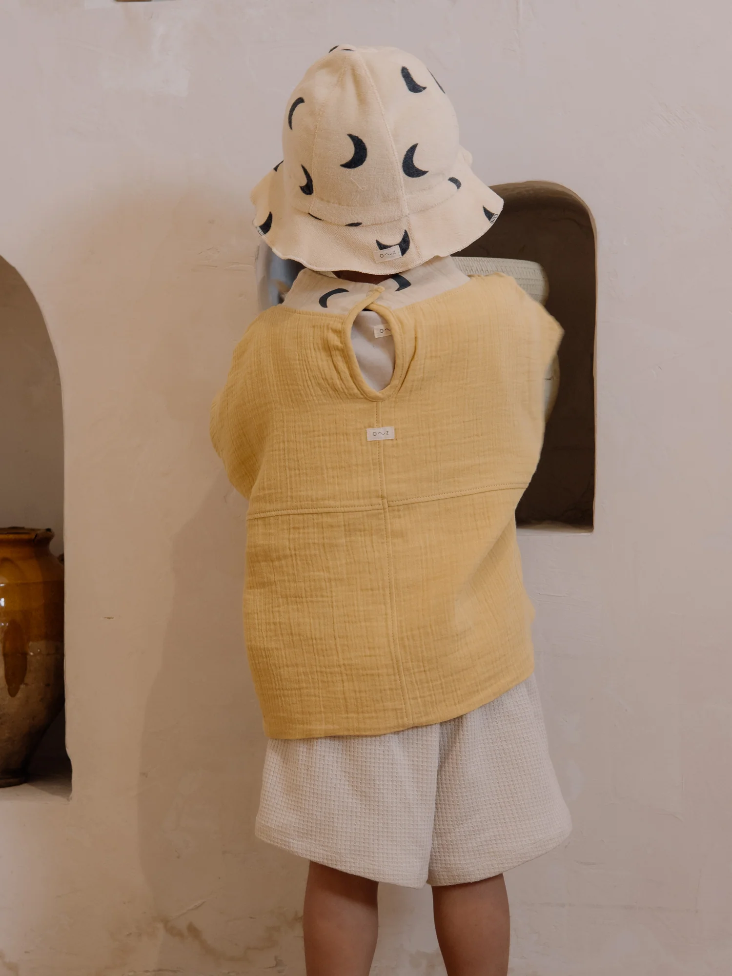 Ceramic White Waffle Rope Shorts - Image 6