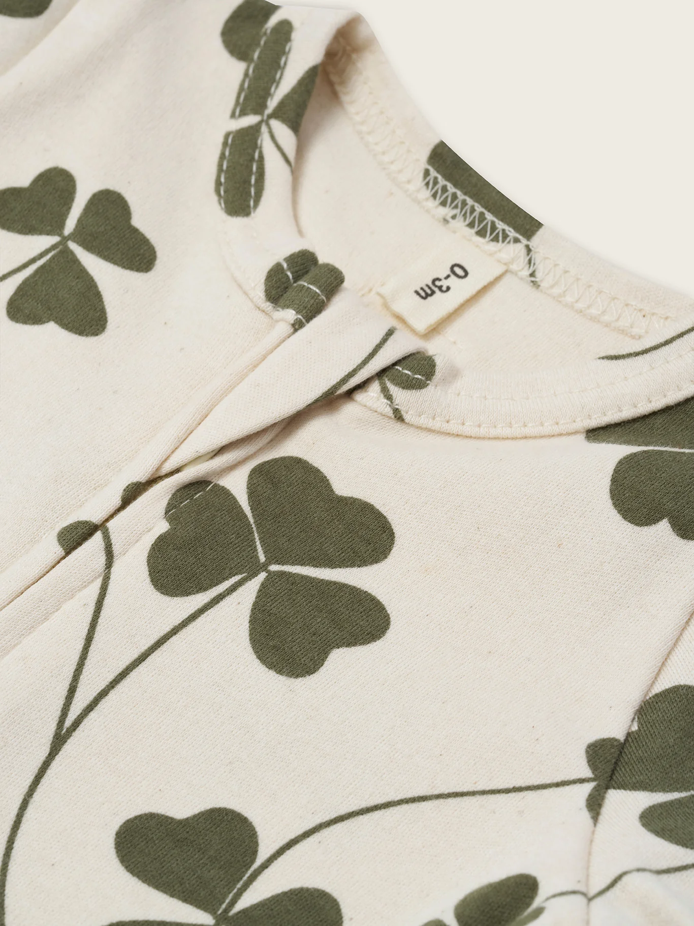 Clover Zip Sleepsuit - Image 3