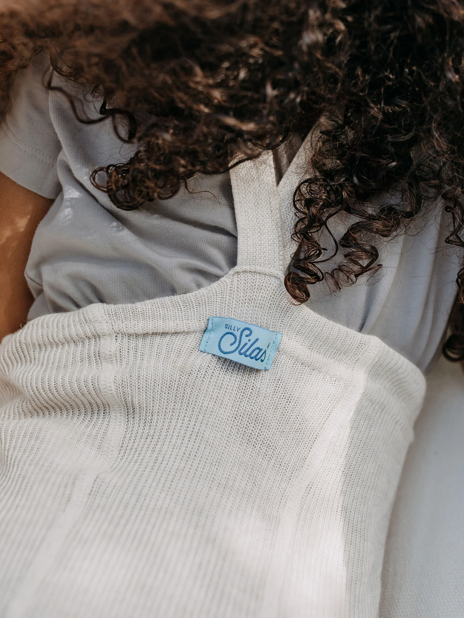 Cream Short Cotton Tights - Image 6