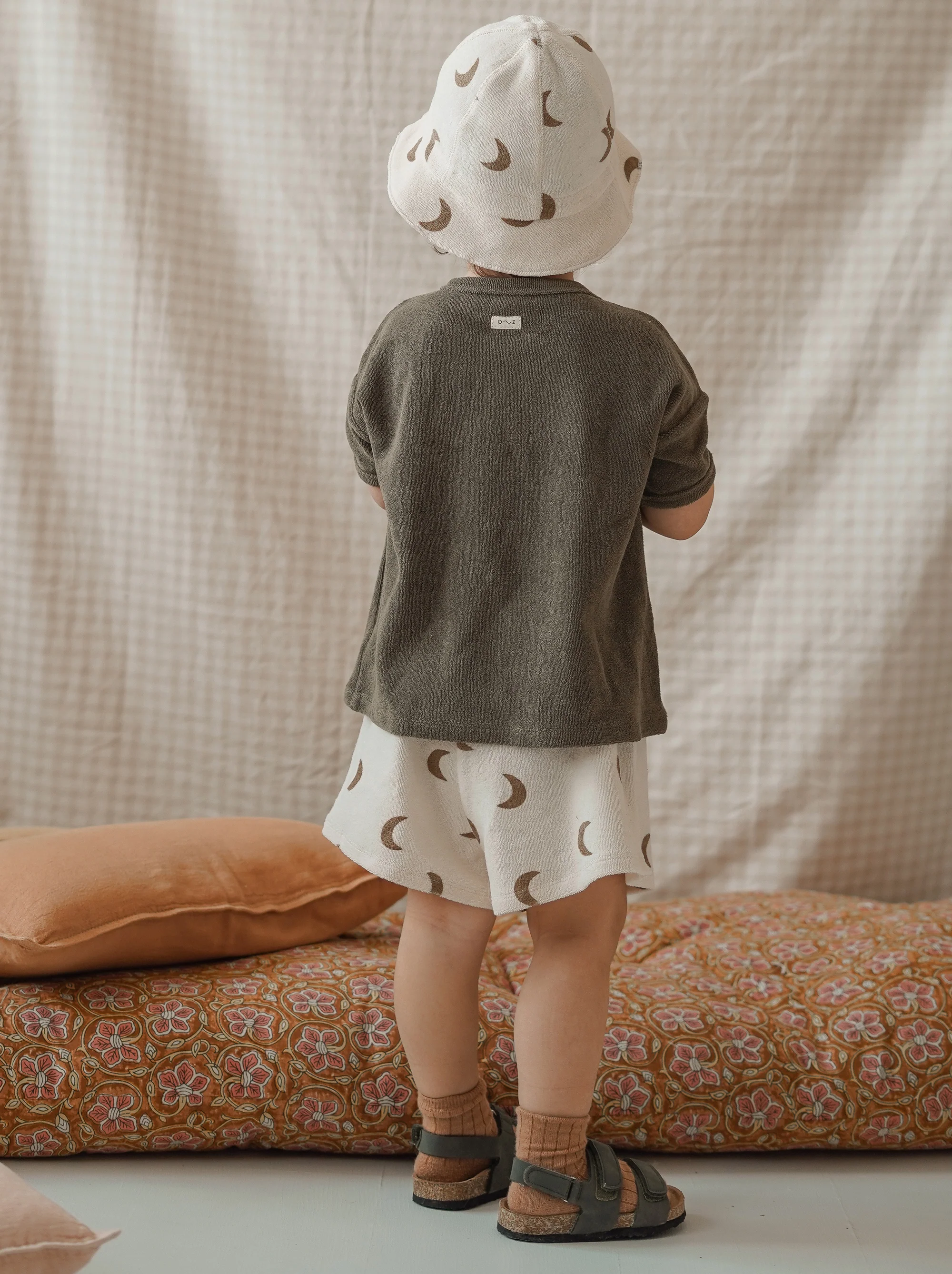 Gold Midnight Terry Rope Shorts - Image 5