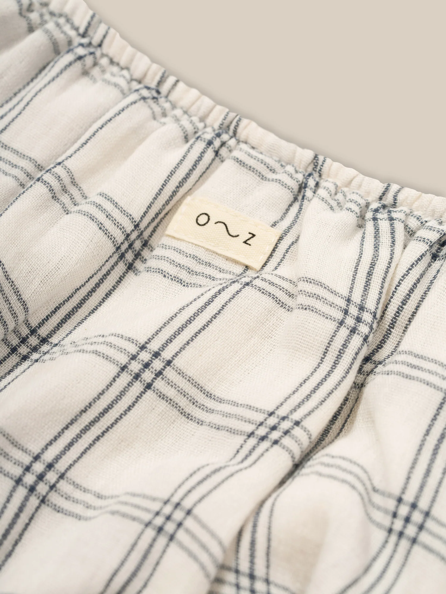 Navy Window Check Shortie - Image 3