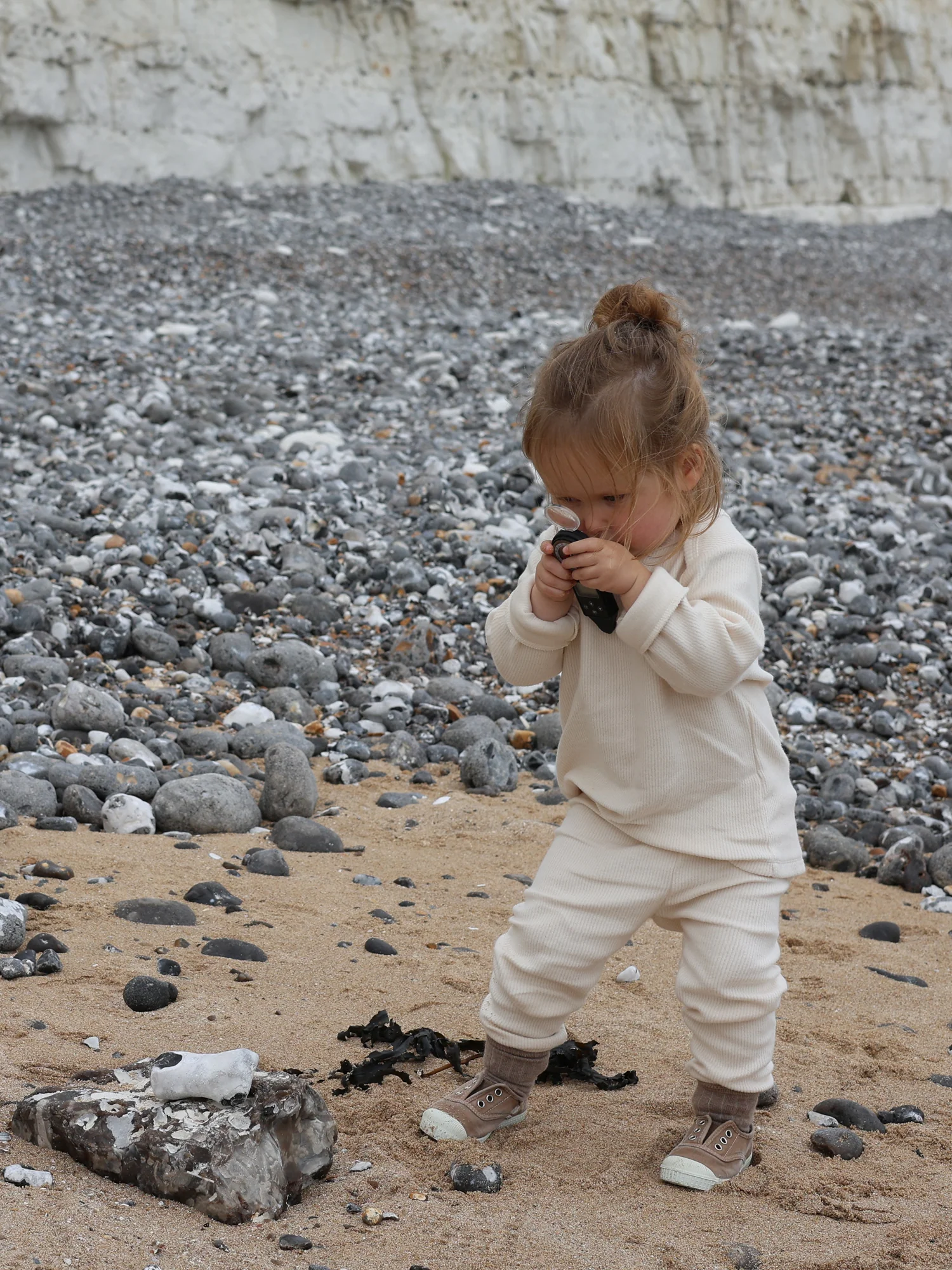 Oat Ribbed Leggings - Image 3