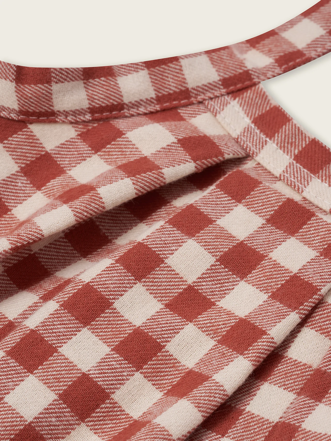 Paprika Gingham Tribe Skirt - Image 3