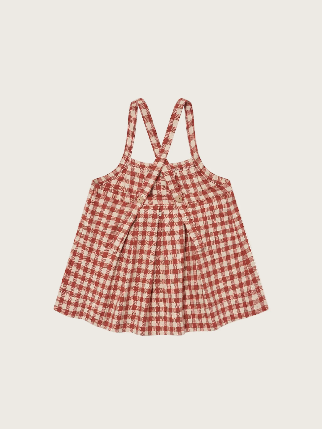 Paprika Gingham Tribe Skirt - Image 5