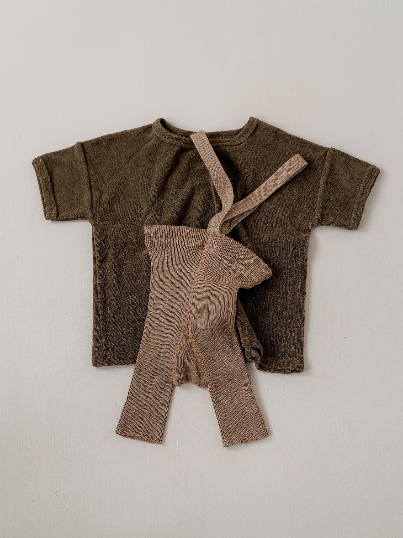 Peanut Blend Short Cotton Tights - Image 4