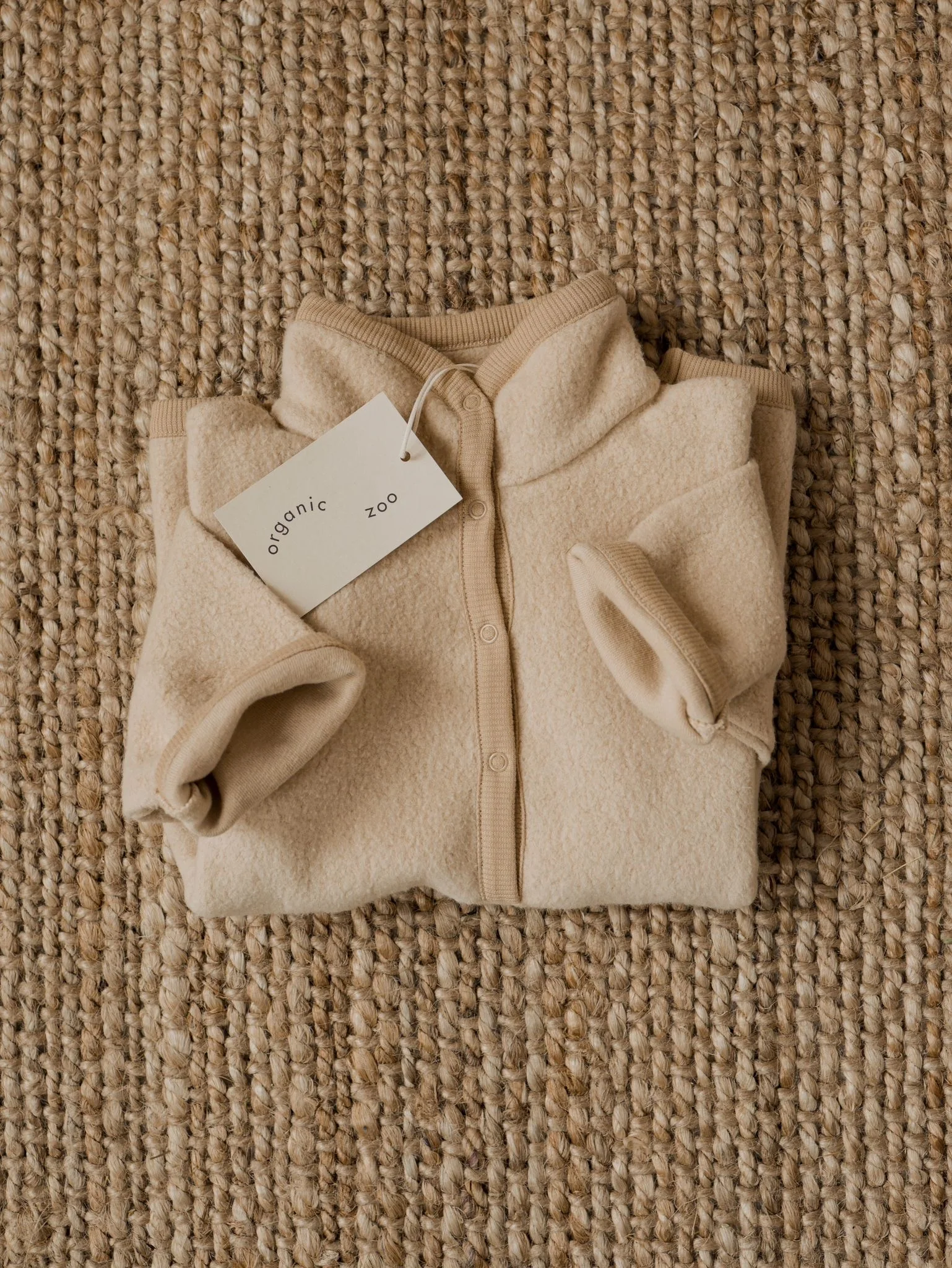 Warm Sand Fleece Sweatshirt - Image 3