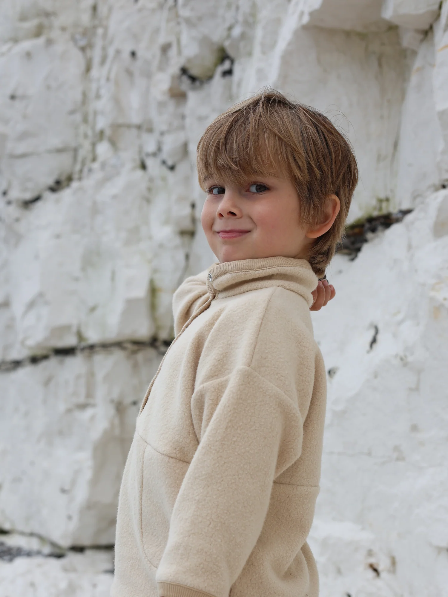 Warm Sand Fleece Sweatshirt - Image 5